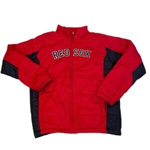 Majestic Boston Red Sox Youth MLB Baseball Windbreaker Jacket Size L